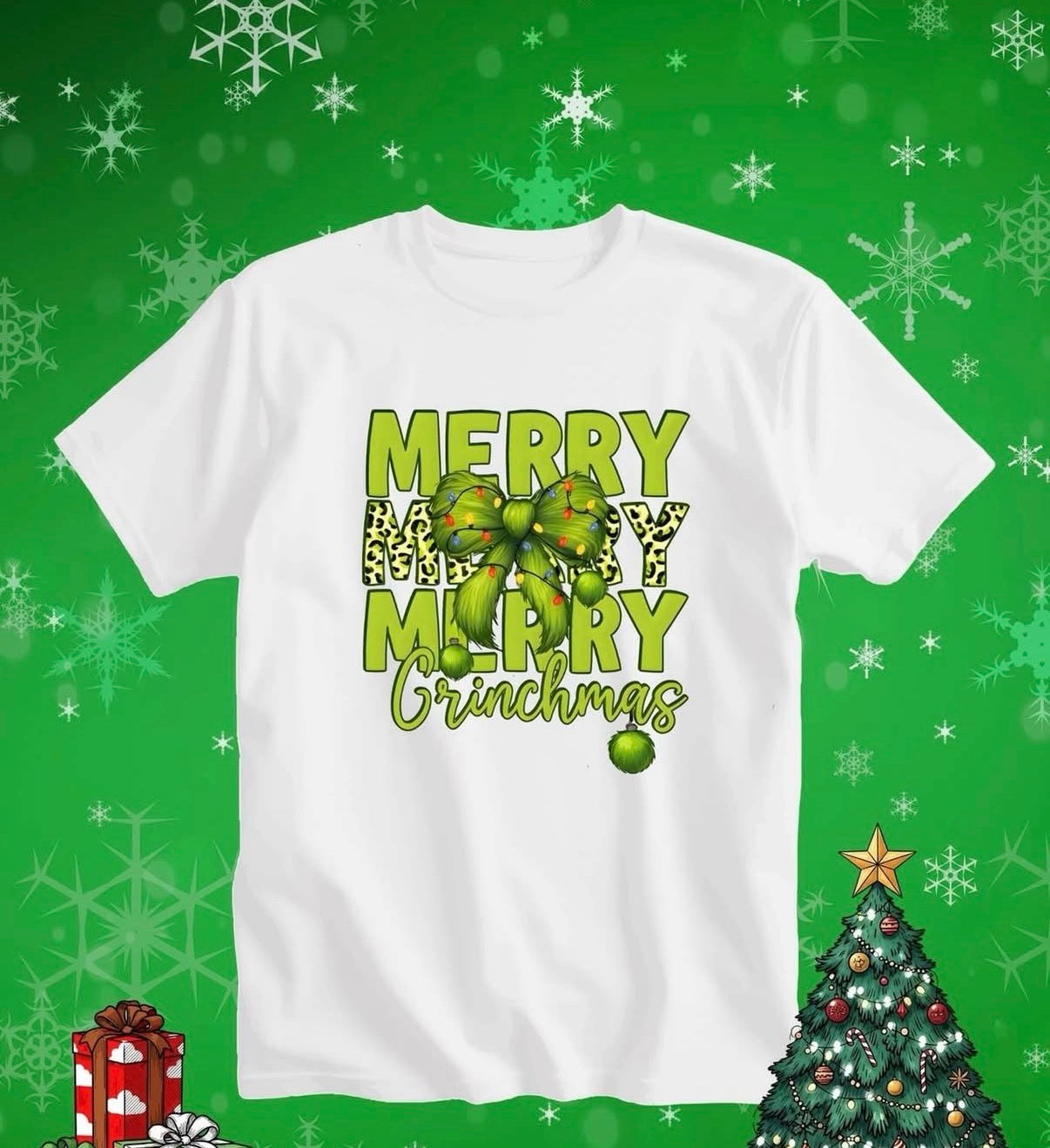 ITEM 1004 - MERRY MERRY GRINCHMAS SHIRT