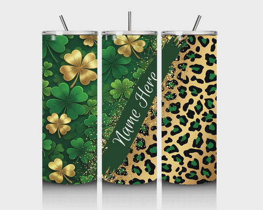 ITEM 3007 - ST PATRICK TUMBLER WITH PERSONALIZATION