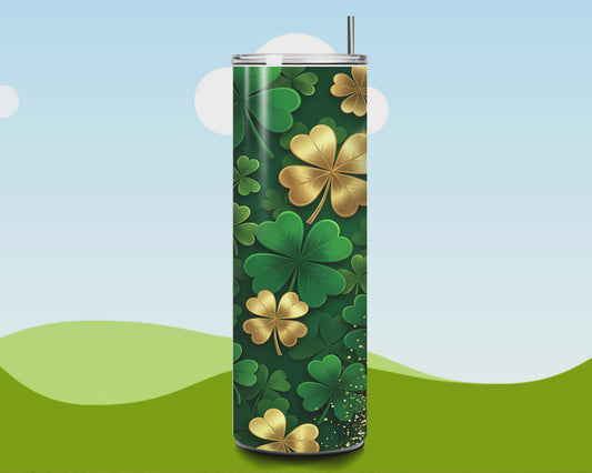 ITEM 3007 - ST PATRICK TUMBLER WITH PERSONALIZATION